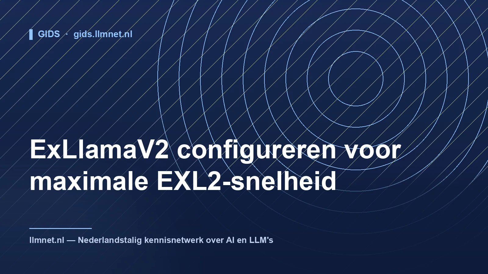 ExLlamaV2 configureren voor maximale EXL2-snelheid
